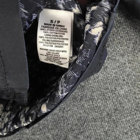 AEROPOSTALE‎ Womens Navy Blue Hooded Duffle Military Jacket Sz S Water Resistant - Picture 7 of 14